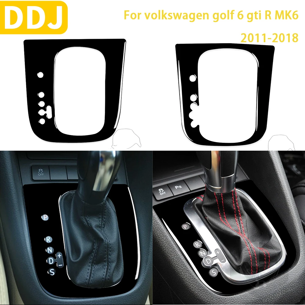 For Volkswagen Golf 6 Gti R MK6 2008-2012 Car Accessories Piano Black Plastic Interior Gear Panel Frame Trim Sticker
For Volkswagen Golf 6 Gti R MK6 2008-2012 Car Accessories Piano Black Plastic Interior Gear Panel Frame Trim Sticker