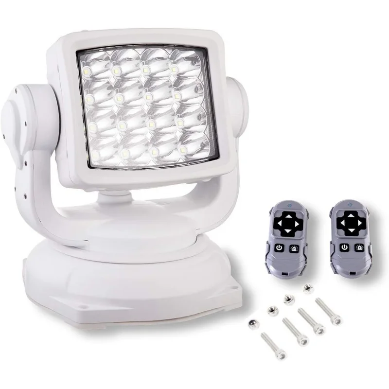 Super Bright Offroad LED Spotlight Head Light, Wireless Remote-Controlled, 6000K Cool-White Long-Range Spot Beam for Trucks & am
Super Bright Offroad LED Spotlight Head Light, Wireless Remote-Controlled, 6000K Cool-White Long-Range Spot Beam for Trucks & am