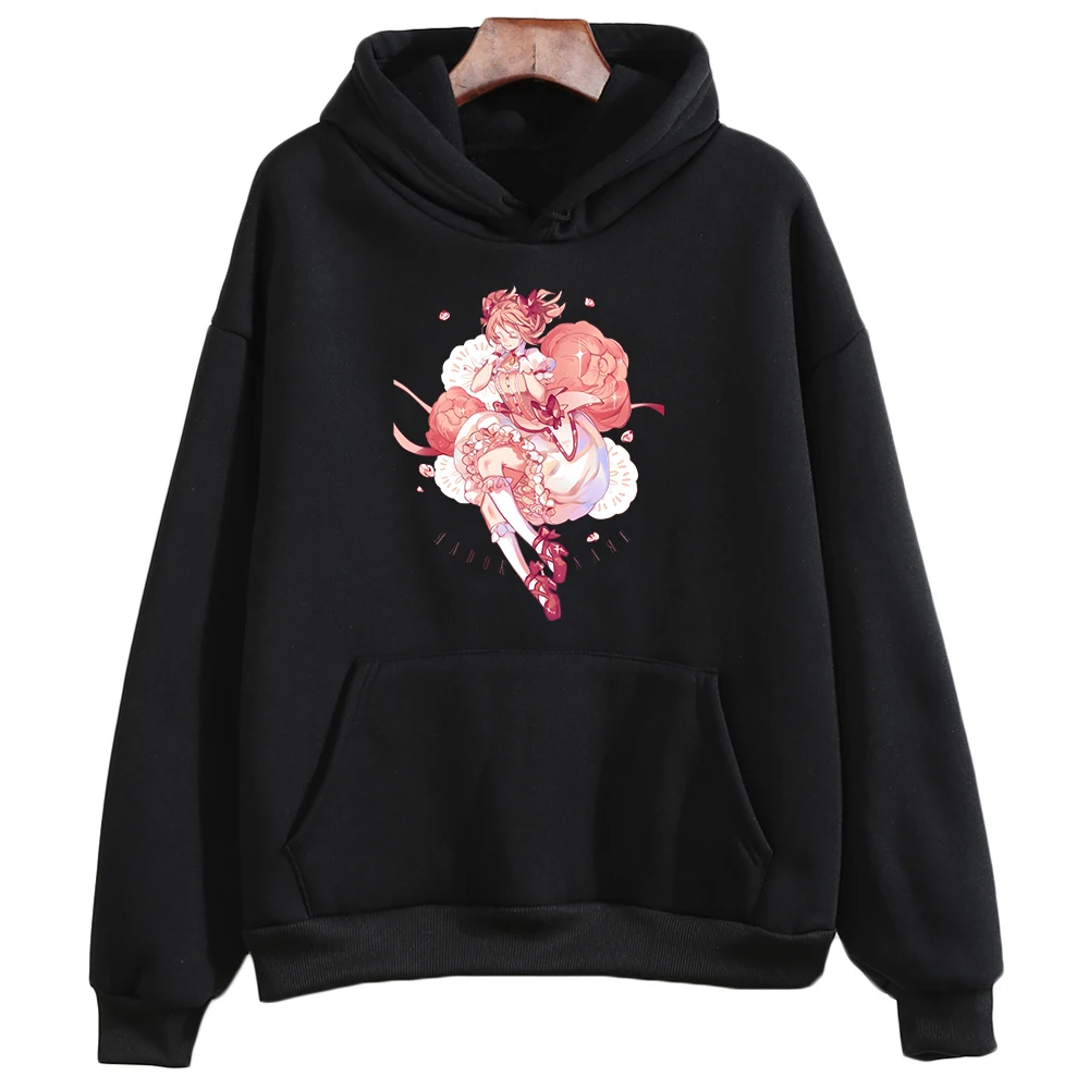 Худи Puella Magi Madoka Magica, японское аниме, модные дизайнерские толстовки для девочек, пуловеры с мультяшным графическим принтом, кавайная Толстовка
Худи Puella Magi Madoka Magica, японское аниме, модные дизайнерские толстовки для девочек, пуловеры с мультяшным графическим принтом, кавайная Толстовка