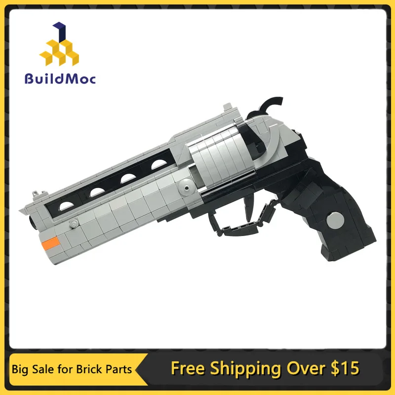 MOC Military War Game Revolver Brick Model Hand Cannon Duke Mk 10 Building Block Kit Kids Brian DIY Toys Birthdays Gift
MOC Military War Game Revolver Brick Model Hand Cannon Duke Mk 10 Building Block Kit Kids Brian DIY Toys Birthdays Gift