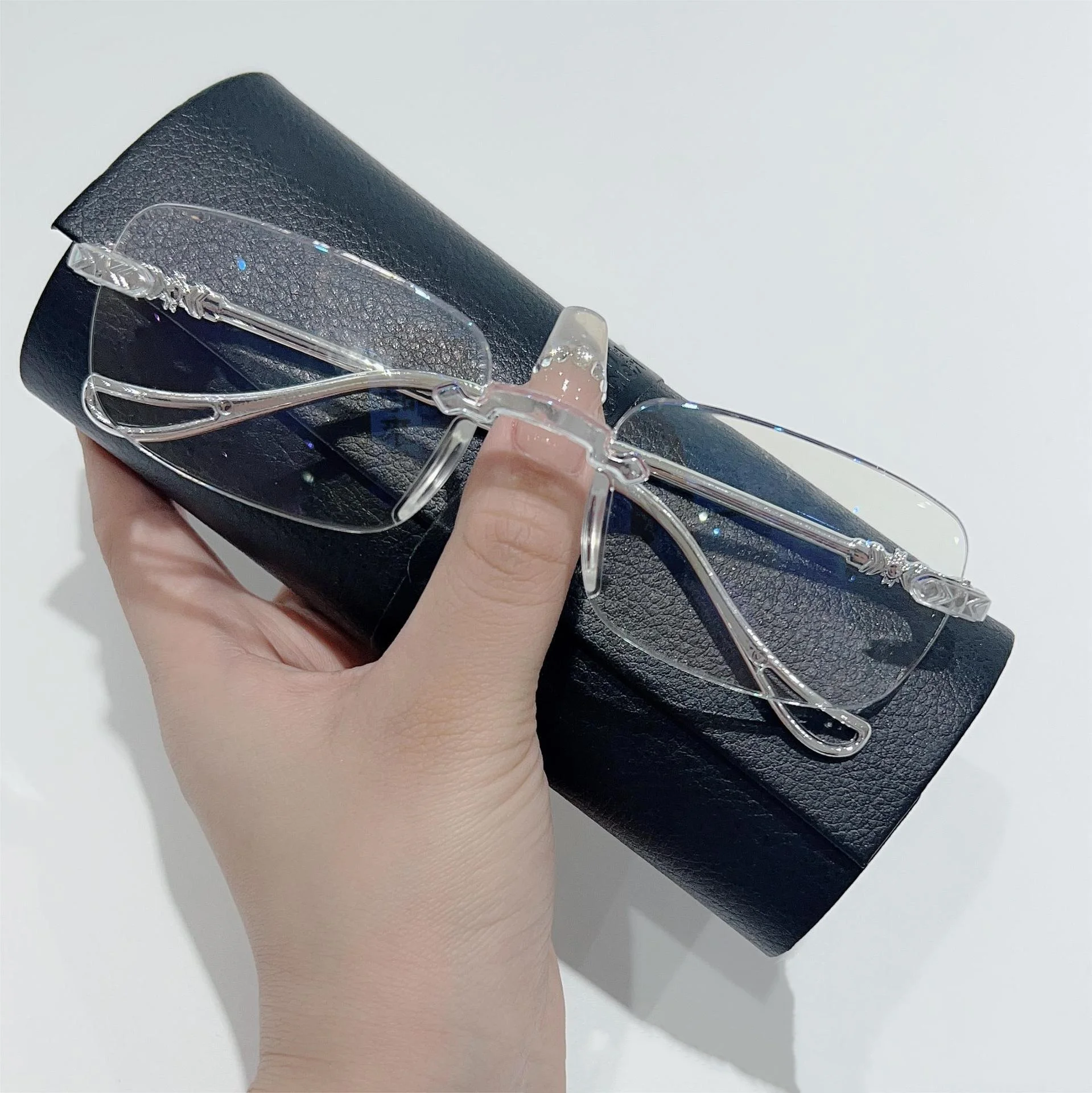 Luxury Diamond Cut Reading Glasses Women Rimless Anti Blue Light Eyeglasses Ladies Plus Prescription Eyewear Diopter 1.0 To +4.0 10 Mallzona S888b4d7eefcf4609928cfa436bf03cacP Luxury Diamond Cut Reading Glasses Women Rimless Anti Blue Light Eyeglasses Ladies Plus Prescription Eyewear Diopter 1.0 To +4.0 Mallzona