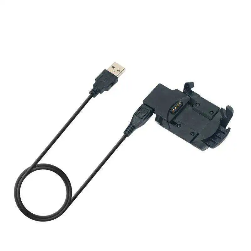

USB Charger Dock Station Clip Cradle Charging Data Cable Line Cord for -Garmin Fenix3 HR fenix 3 quatix3 Watch-Style