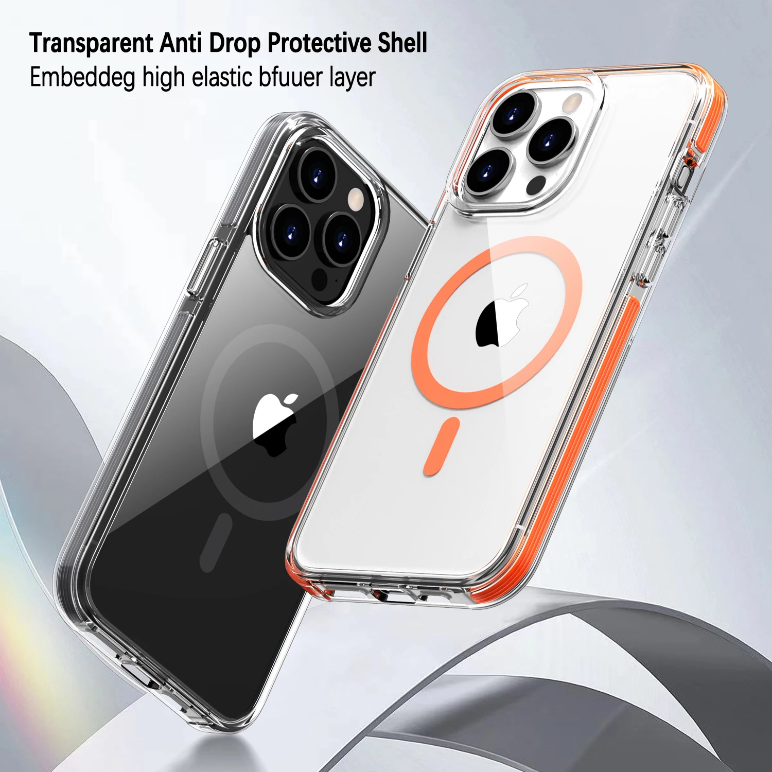 Магнитный Прозрачный чехол для телефона Iphone 15 14 Pro Max Plus с защитой объектива, защитная рамка из ТПУ, противоударный чехол для Magsafe Charge
Магнитный Прозрачный чехол для телефона Iphone 15 14 Pro Max Plus с защитой объектива, защитная рамка из ТПУ, противоударный чехол для Magsafe Charge