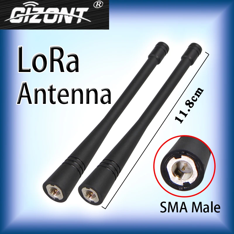 

LORA Gateway Antenna 433MHz/315MHz wireless module data transmission station Omnidirectional high gain soft antenna SMA male