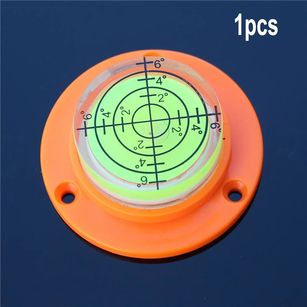 

50mm High Precision Horizontal Bubble Level 60' Bulls Eye Level Round Bubble Mini Leveller Bullseye Measuring Tool Parts