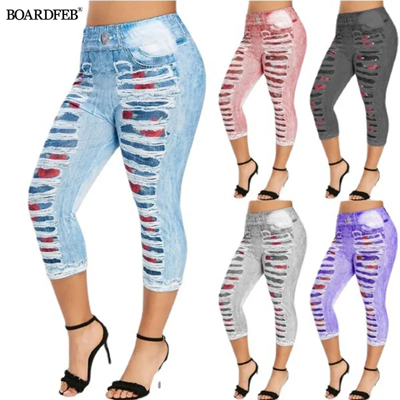 Faux Denim Printed Leggings 2023 Spring Women High Waist Printed Jeans Leggings Casual Female Elastic Slim Trousers Pencil Pants
Faux Denim Printed Leggings 2023 Spring Women High Waist Printed Jeans Leggings Casual Female Elastic Slim Trousers Pencil Pants