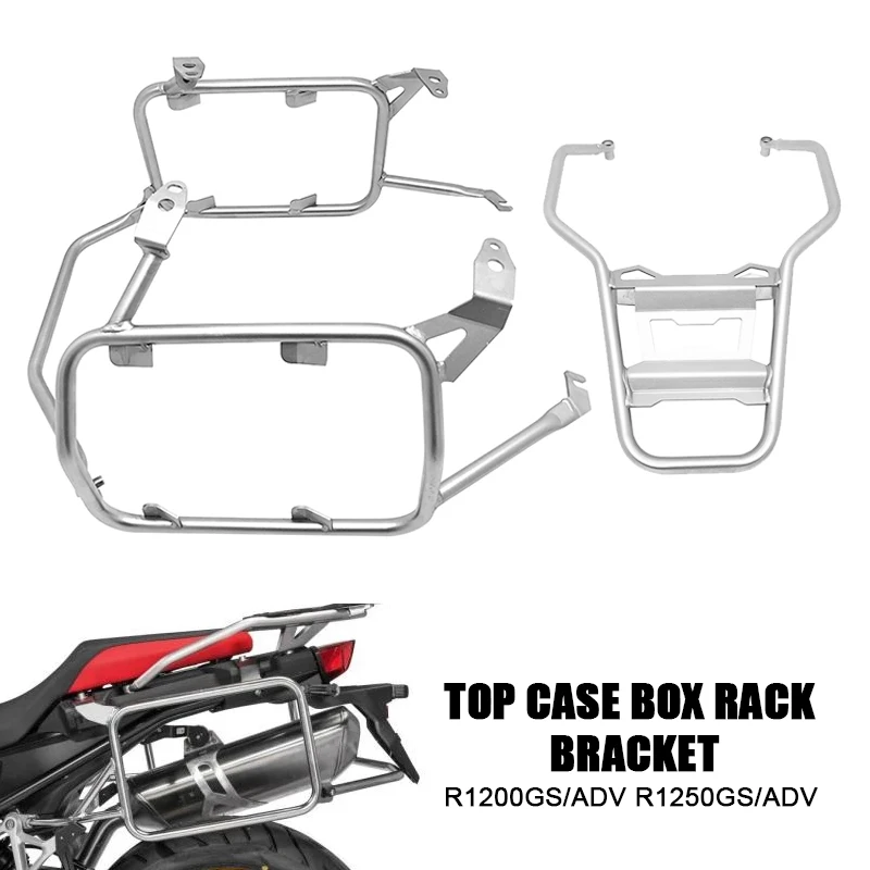 

2023 New Panniers Rack Stainless Steel Saddlebag Bracket For BMW R1200GS R1250GS LC ADV R1200 GS R 1250 GS Adventure 2014-2022