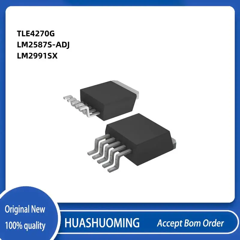 

10Pcs/Lot New TLE4270G TLE4270 4270G 4270 LM2587S-ADJ TO263 LM2587SX LM2587 2587 LM2587S LM2991SX LM2991 TO-263-5
