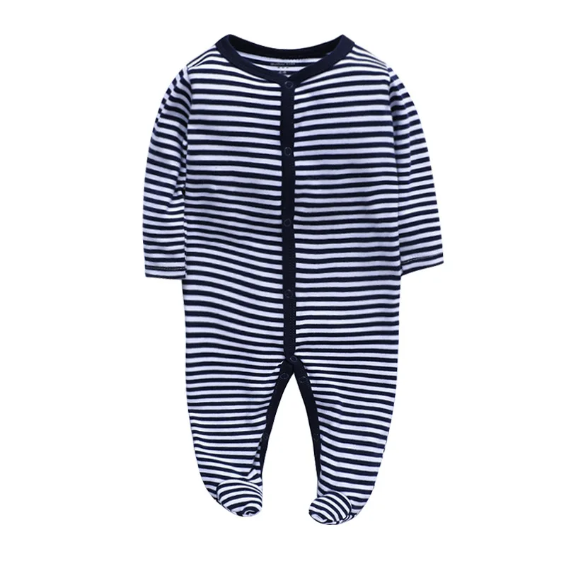 

Newborn Sleepwear 0-12 Months Girls and Boys Footed Pajamas Cotton New born Baby Sleepwear Fashion Newborn Baby Clothes