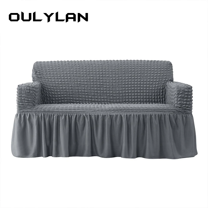 Oulylan Bubble Grid Sofa Cover For Living Room Sofa Covers With Skirt Dustproof Non-slip Sofa Slipcover For Home Hotel
Oulylan Bubble Grid Sofa Cover For Living Room Sofa Covers With Skirt Dustproof Non-slip Sofa Slipcover For Home Hotel