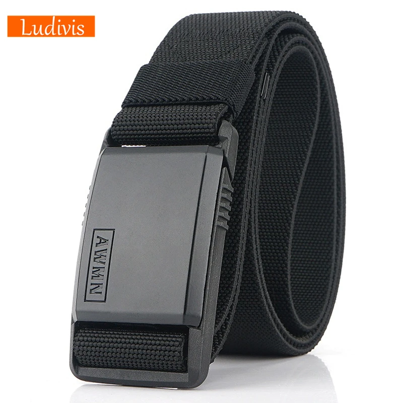 Fashion Nylon Belt Magnetic Buckle Adjustable Quick Unlock Belts For Men Military Combat Elastic Belts Quality Wear-resistant
Fashion Nylon Belt Magnetic Buckle Adjustable Quick Unlock Belts For Men Military Combat Elastic Belts Quality Wear-resistant