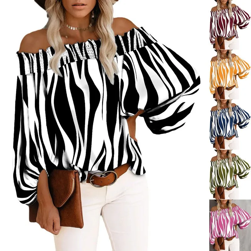 Striped Sexy Fashion Off Shoulder Chiffon Shirt Women Summer Tops Blouses Et Chemises Blusas De Mujer Bonitas Y Baratas Olgadas
Striped Sexy Fashion Off Shoulder Chiffon Shirt Women Summer Tops Blouses Et Chemises Blusas De Mujer Bonitas Y Baratas Olgadas