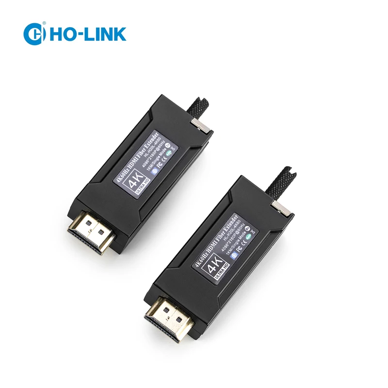 

4K@60hz Fiber Optic HDMI to LC SFP Converter single mode 1-core 10KM Support EDID HDMI Fiber Optic Extender