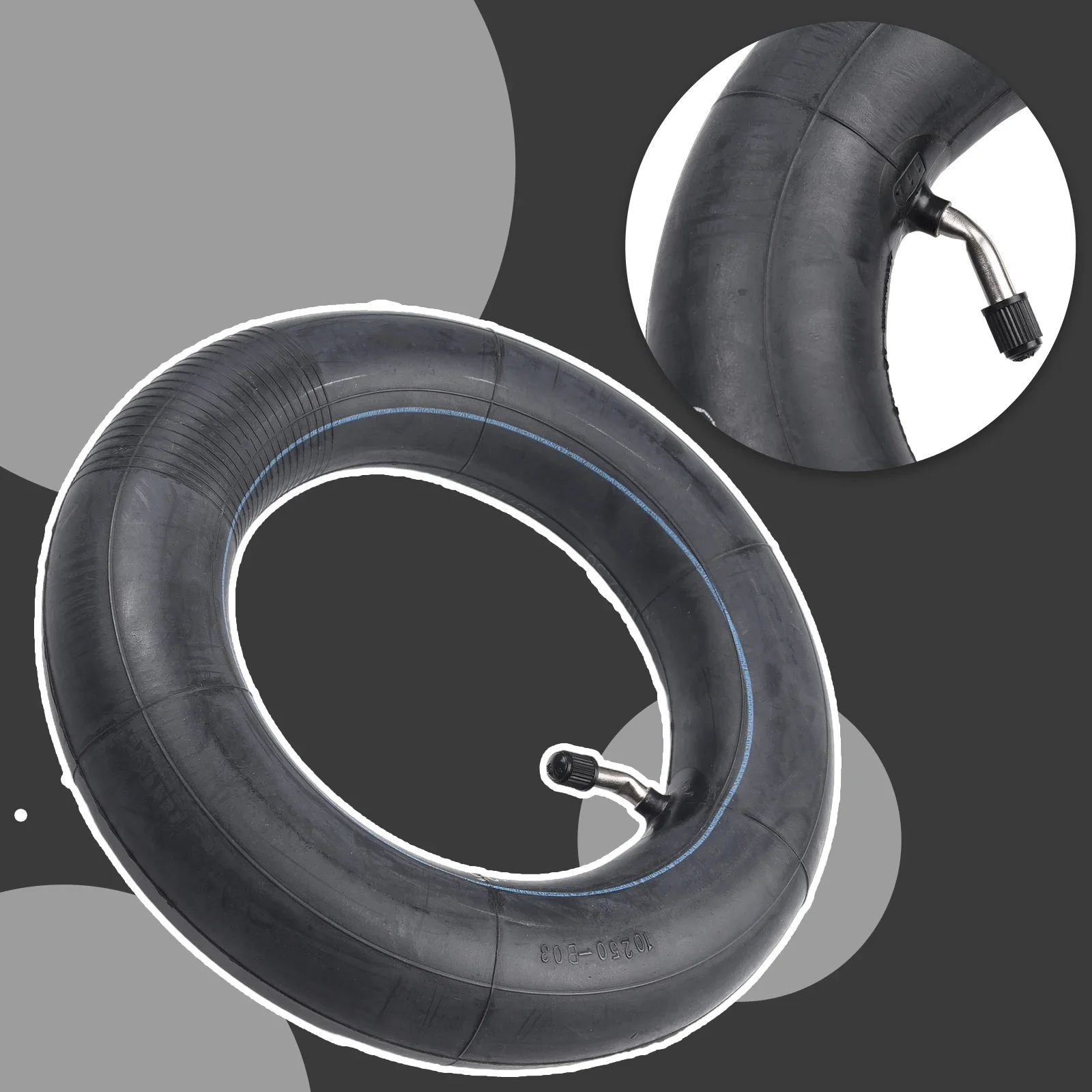 Parts & Accessories Inner Tube For E-Bike Inner Tube Rubber With A Bent Valve 10X2.5 Electric Scooters For E-Bike
Parts & Accessories Inner Tube For E-Bike Inner Tube Rubber With A Bent Valve 10X2.5 Electric Scooters For E-Bike