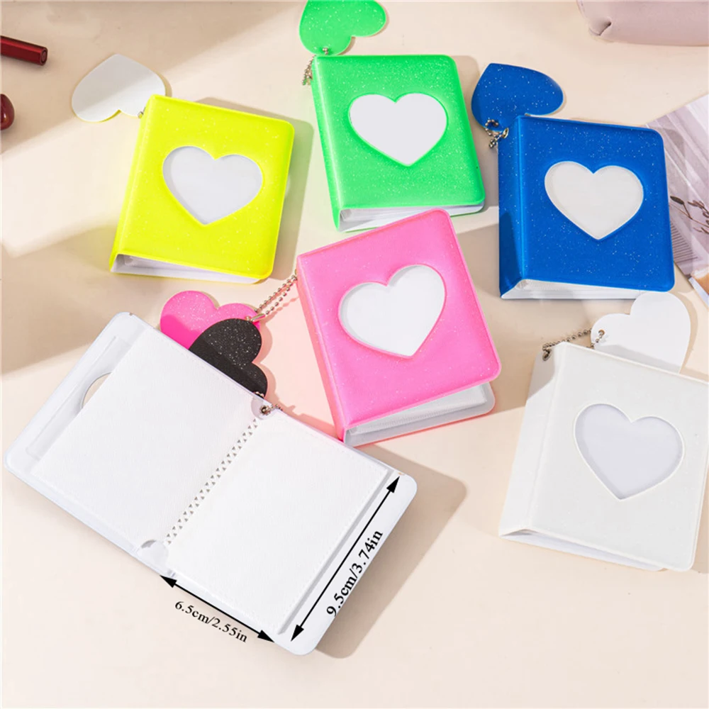 Cartoon Photo Album Heart Hollow Photocard Holder Girls Star Chasing Collection Book Korean Kpop Storage Album Fashion Shiny
Cartoon Photo Album Heart Hollow Photocard Holder Girls Star Chasing Collection Book Korean Kpop Storage Album Fashion Shiny