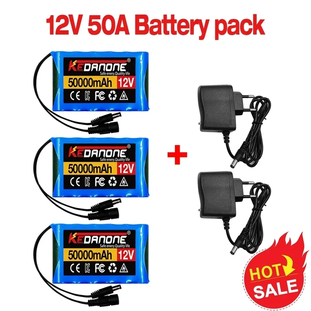 NEW Portable Super 12V 50000mah Battery Rechargeable Lithium Ion Battery Pack Capacity DC 12.6v 50Ah CCTV Cam Monitor + Charger
NEW Portable Super 12V 50000mah Battery Rechargeable Lithium Ion Battery Pack Capacity DC 12.6v 50Ah CCTV Cam Monitor + Charger