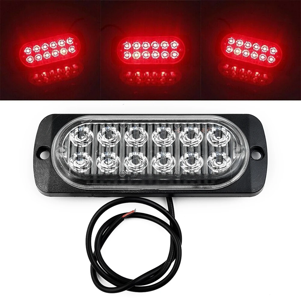 Universal Car Rear Fog Light 12 Led DC12V/24V For Truck Car Van Bus Personal Modification Red Color High Visibility Auto Parts
Universal Car Rear Fog Light 12 Led DC12V/24V For Truck Car Van Bus Personal Modification Red Color High Visibility Auto Parts
