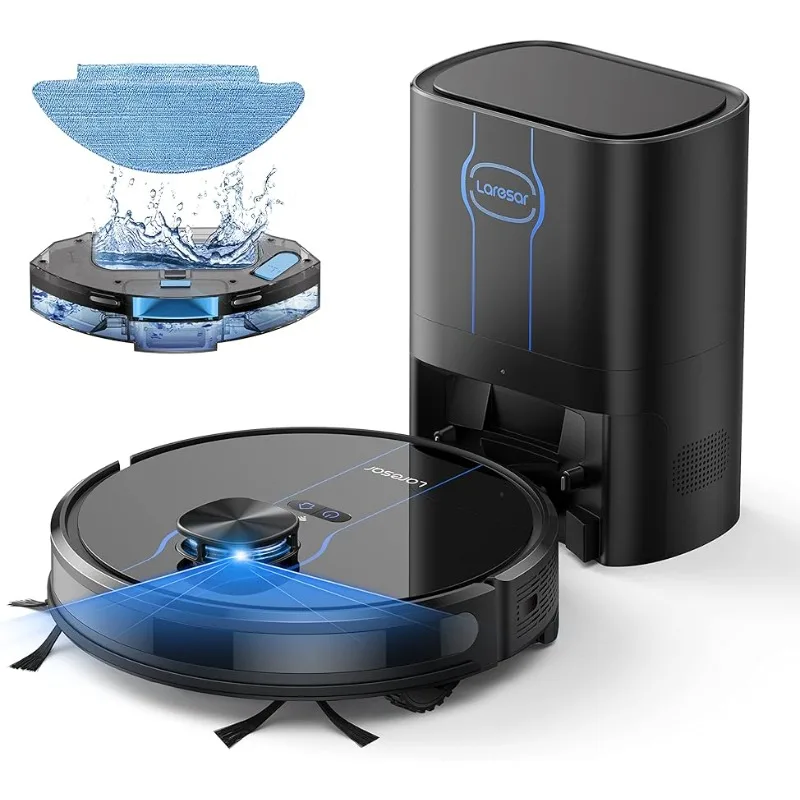 3-in-1 Robot Sweeping and Mopping Self-Emptying Robot Vacuum with Smart Mapping, Great for Pet Hair, Carpets and Hard Floors
3-in-1 Robot Sweeping and Mopping Self-Emptying Robot Vacuum with Smart Mapping, Great for Pet Hair, Carpets and Hard Floors