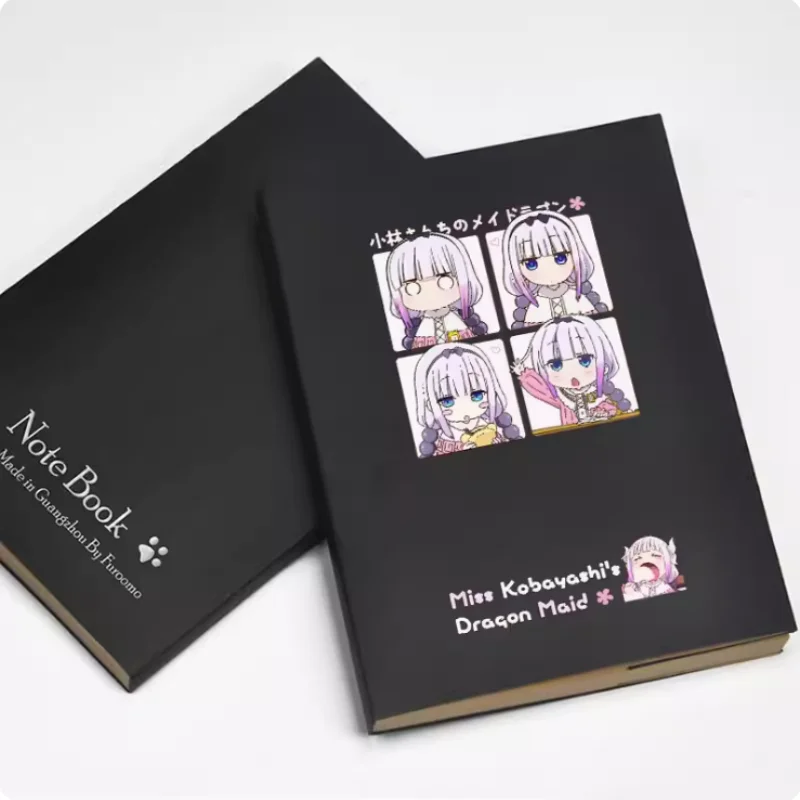 

Дневник в стиле аниме Miss Kobayashi's Dragon Maid, школьный блокнот, бумажный ежедневник, планировщик, скетчбук, подарок для детей, блокноты 2206