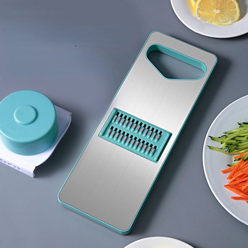 New Household Potato Shredder Stainless Steel Multi-function Vegetable Cutter Kitchen Garlic Radish Vegetable Slicer Grater
New Household Potato Shredder Stainless Steel Multi-function Vegetable Cutter Kitchen Garlic Radish Vegetable Slicer Grater