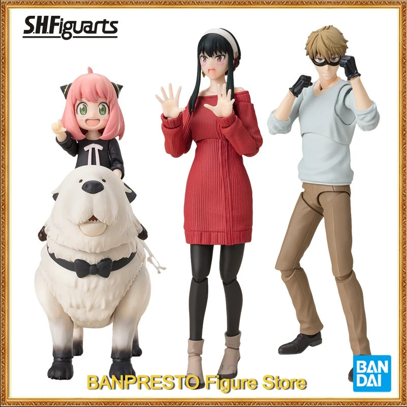 In Stock Original BANDAI SHFiguarts SPYxFAMILY shf Loid Forger Yor Forger Anya Forger Action Figure Collectible Model Toy
In Stock Original BANDAI SHFiguarts SPYxFAMILY shf Loid Forger Yor Forger Anya Forger Action Figure Collectible Model Toy