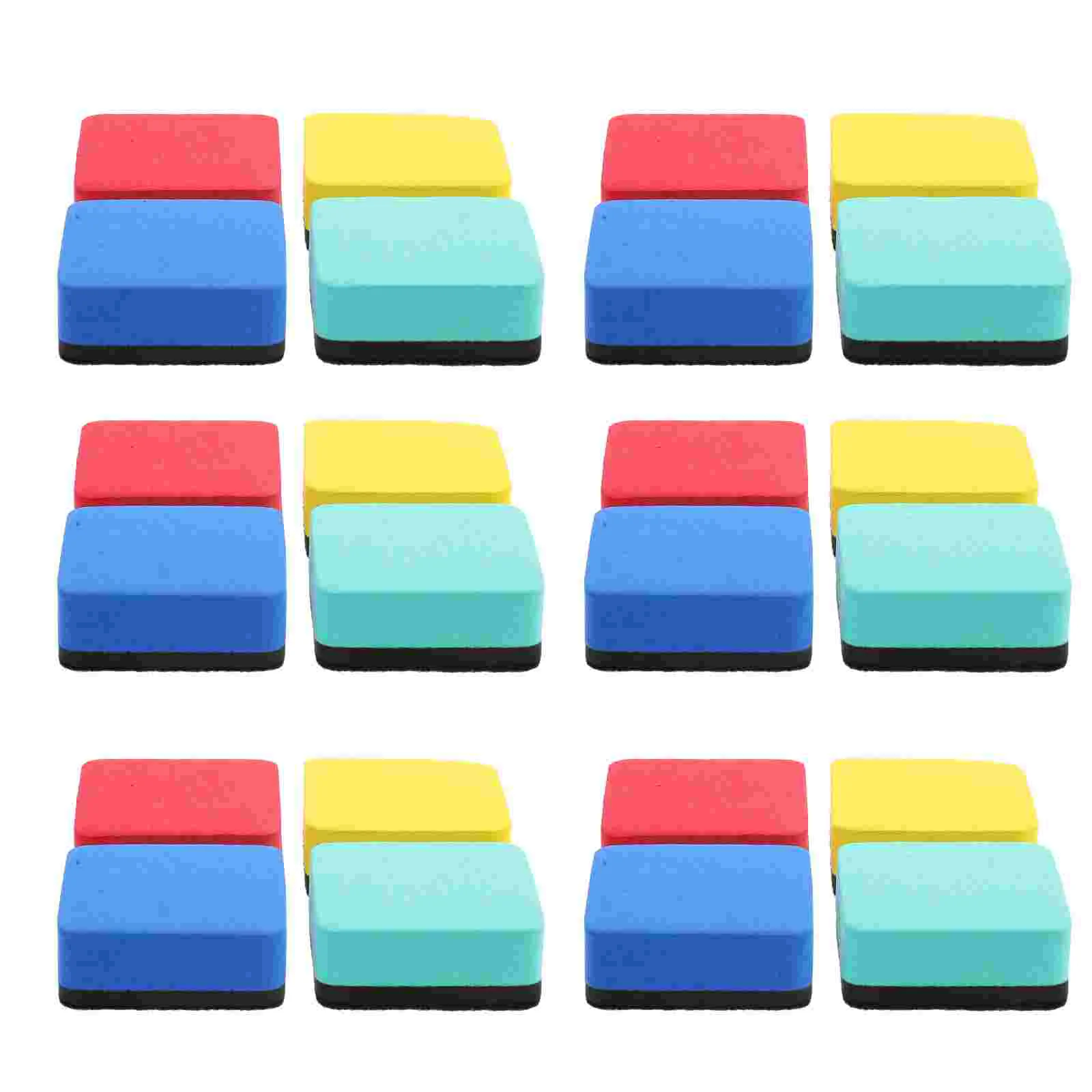 24Pcs Dry Erase Erasers EVA Erasers Magnetic Whiteboard Erasers School Office Whiteboard Erasers
24Pcs Dry Erase Erasers EVA Erasers Magnetic Whiteboard Erasers School Office Whiteboard Erasers