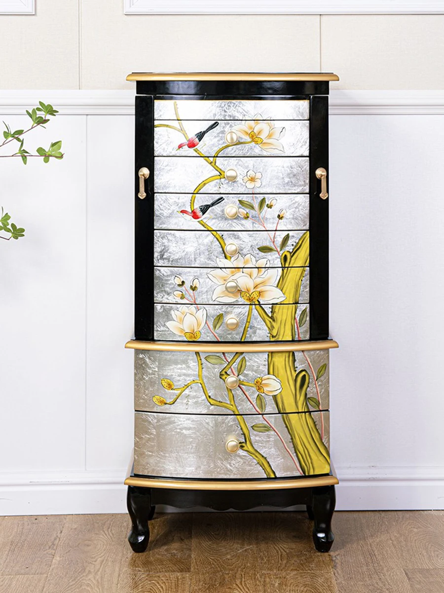 Solid Wood Eight Spares Cabinet Living Room Wall Storage Cabinet Jewelry Cabinet Jewelry Cabinet Drawer Storage Curio Cabinet
Solid Wood Eight Spares Cabinet Living Room Wall Storage Cabinet Jewelry Cabinet Jewelry Cabinet Drawer Storage Curio Cabinet