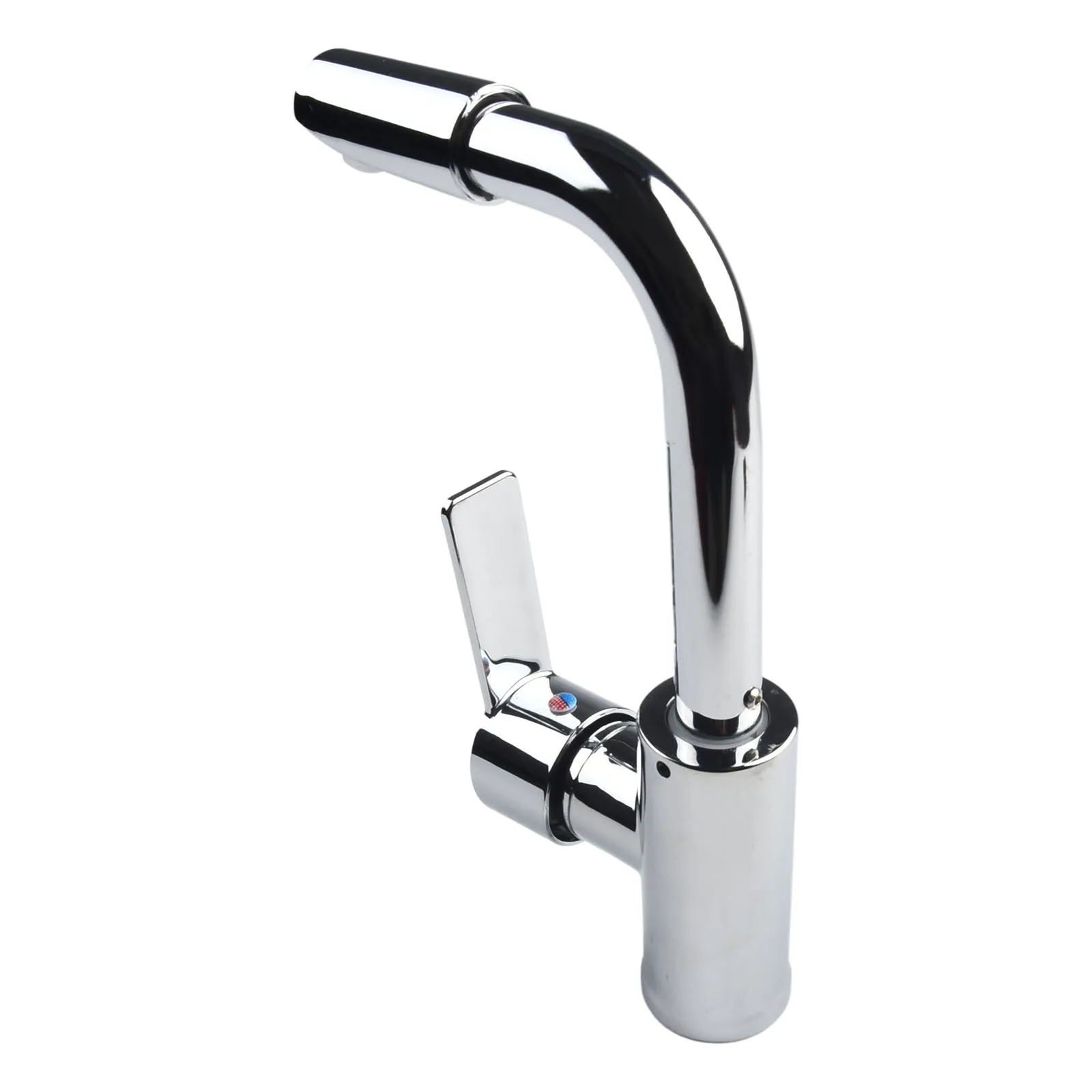 Cold Hot Mixer Tap Bathroom Durable Faucet Polished Swivel Basin Sink Tap Zinc Alloy + ABS Thickened ABS Handle
Cold Hot Mixer Tap Bathroom Durable Faucet Polished Swivel Basin Sink Tap Zinc Alloy + ABS Thickened ABS Handle