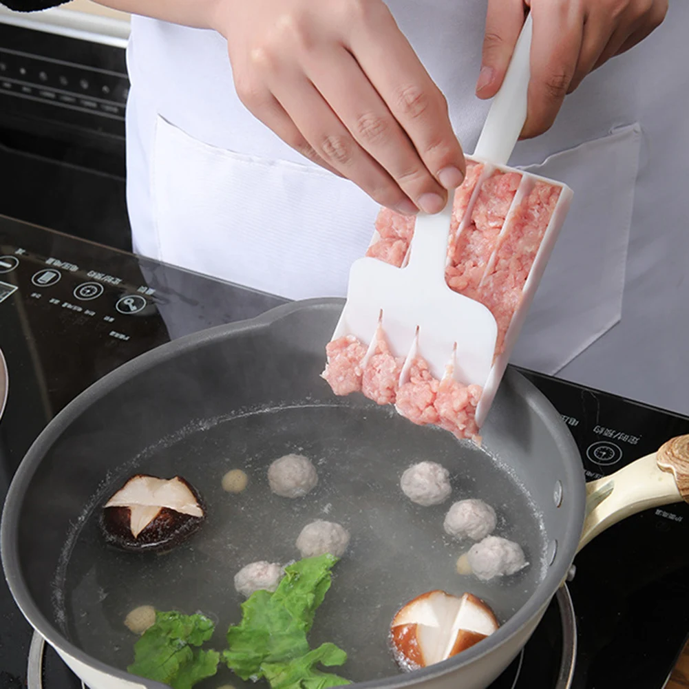 Plastic Meatball Maker Set Fried Fish Beaf Meat Making Balls Mold Spoon Tools Making Device Barbecue Hot Pot Bean Curd Kitchen
Plastic Meatball Maker Set Fried Fish Beaf Meat Making Balls Mold Spoon Tools Making Device Barbecue Hot Pot Bean Curd Kitchen
