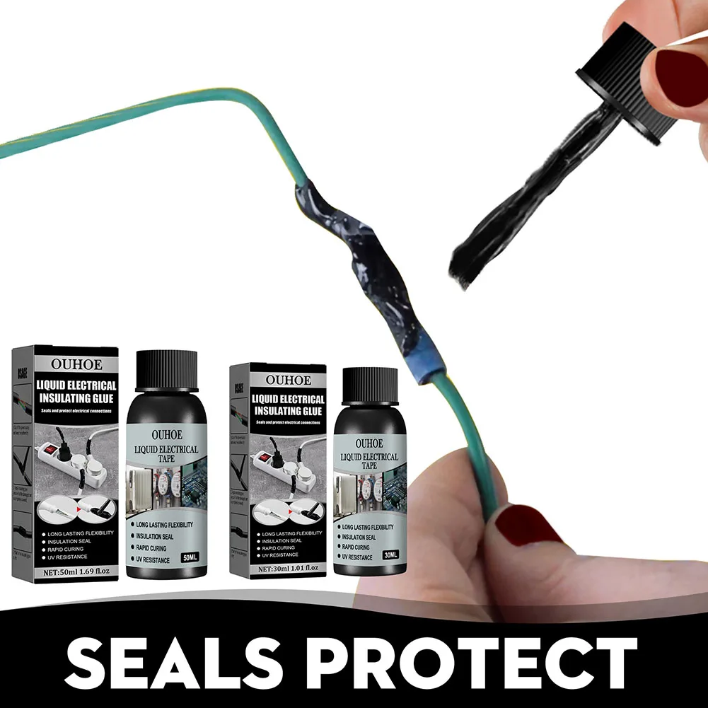 30/50ml Insulation Electrical Sealant Liquid Tape Paste Waterproof Anti UV Fast Dry Lamp Board Electronic Sealant No Corrosion
30/50ml Insulation Electrical Sealant Liquid Tape Paste Waterproof Anti UV Fast Dry Lamp Board Electronic Sealant No Corrosion