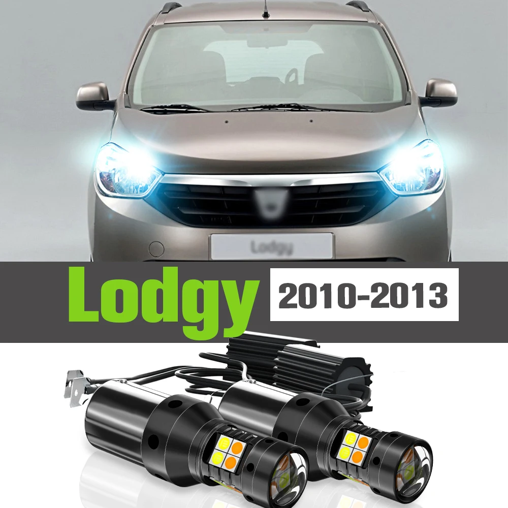 2x LED Dual Mode Turn Signal+Daytime Running Light DRL Accessories Lamp For Dacia Lodgy 2010-2013 2011 2012
2x LED Dual Mode Turn Signal+Daytime Running Light DRL Accessories Lamp For Dacia Lodgy 2010-2013 2011 2012