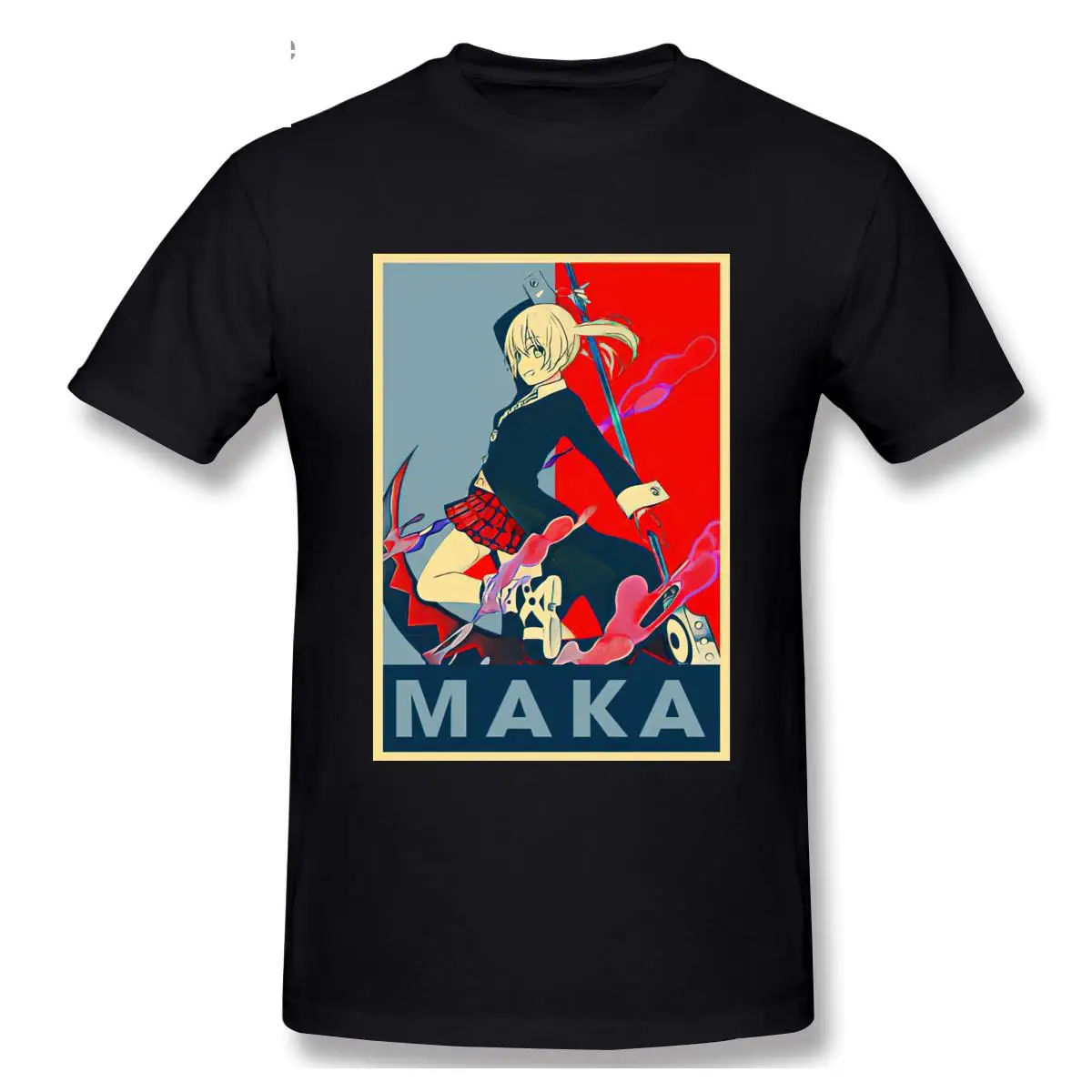 T-shirt Cartoon Anime Maka Soul Eater Japanese Dark Fantasy Anime Character Short Sleeve Casual Men Cotton Tshirts Tee Tops
T-shirt Cartoon Anime Maka Soul Eater Japanese Dark Fantasy Anime Character Short Sleeve Casual Men Cotton Tshirts Tee Tops