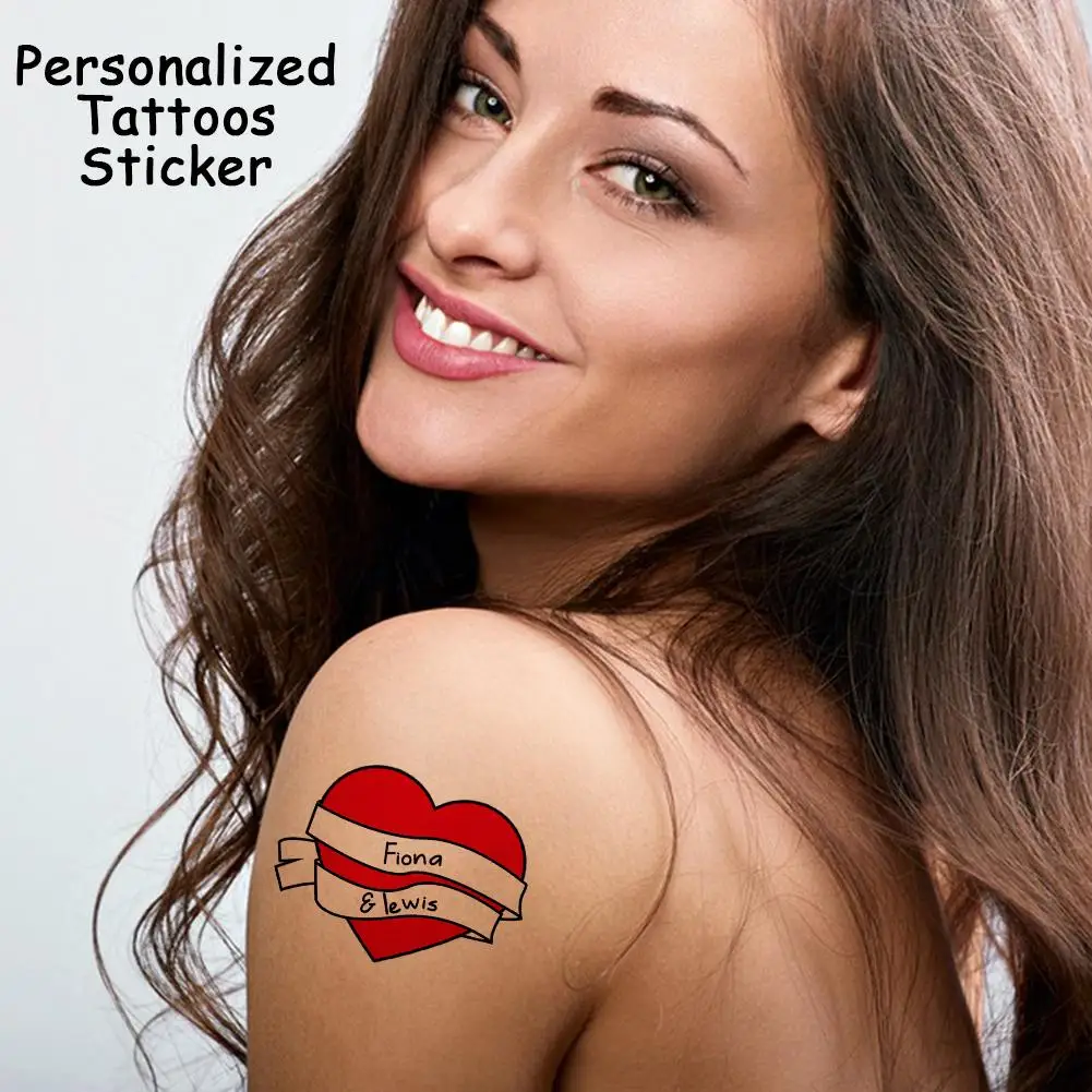 Customized Personalized Temporary Waterproof Tatoo Sticker DIY For Women Men Birthday Bachelorette Wedding Party Paper P9L1
Customized Personalized Temporary Waterproof Tatoo Sticker DIY For Women Men Birthday Bachelorette Wedding Party Paper P9L1
