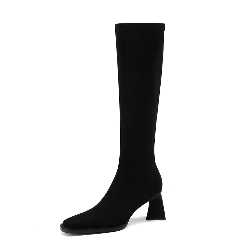 2023 Women Knee High Boots Autumn Winter FCYTK Ladies Zipper Boots Black Brown Square Toe Chunky Heels Fashion Casual Boots
2023 Women Knee High Boots Autumn Winter FCYTK Ladies Zipper Boots Black Brown Square Toe Chunky Heels Fashion Casual Boots