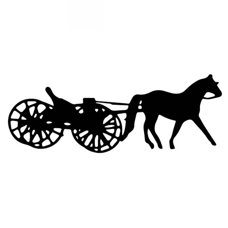 Wheeled Carriage Exquisite Decals Fashion Car Window Stickers Personalized Pvc Waterproof Decals Black/white, 17cm*6cm
Wheeled Carriage Exquisite Decals Fashion Car Window Stickers Personalized Pvc Waterproof Decals Black/white, 17cm*6cm