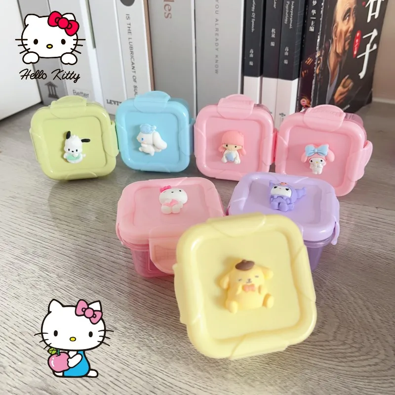 6Pcs Hello Kitty Anime Jelly Box Melody Kuromi Littletwinstars Cinnamoroll Pp Baby Food Material Sealed Storage Box Kids Gift
6Pcs Hello Kitty Anime Jelly Box Melody Kuromi Littletwinstars Cinnamoroll Pp Baby Food Material Sealed Storage Box Kids Gift