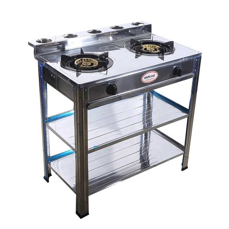 2 Layers Storage Industrial Cooking Commercial Cooktop Portable 2 Burner Gas Stove
2 Layers Storage Industrial Cooking Commercial Cooktop Portable 2 Burner Gas Stove