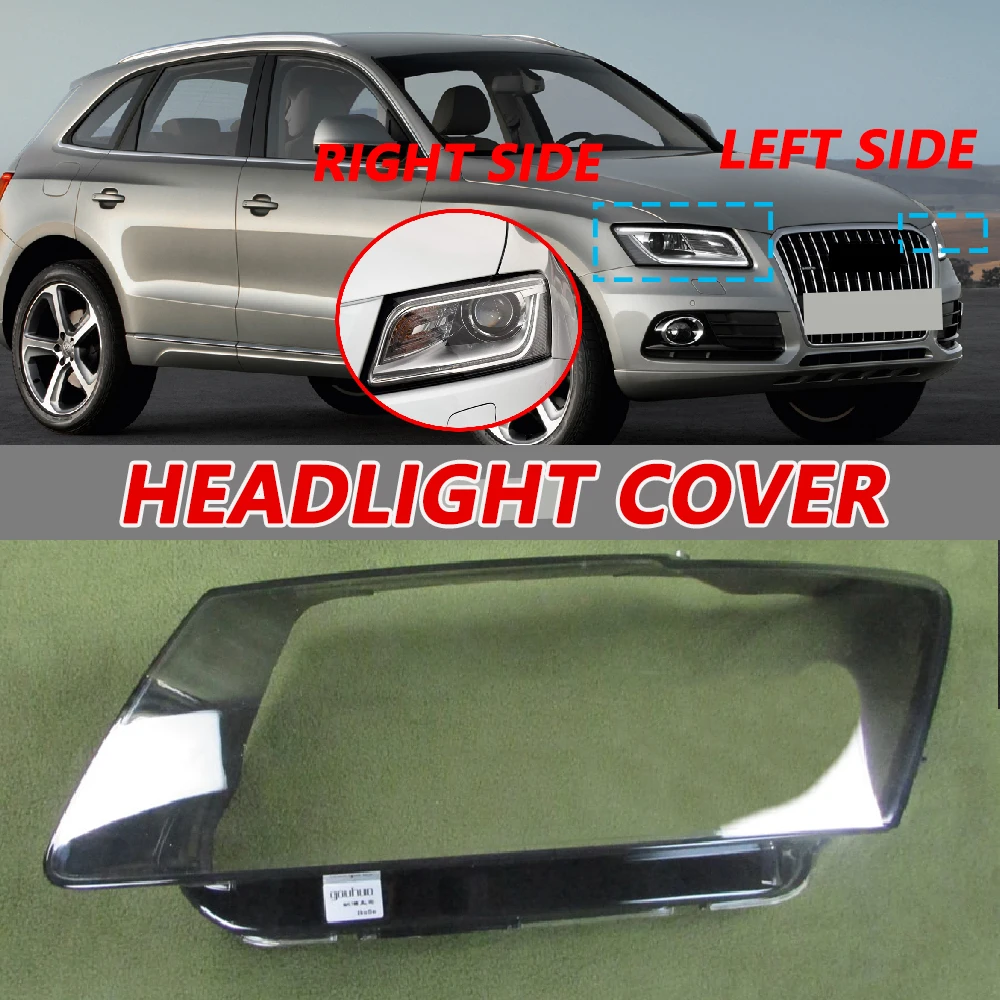 For Audi Q5 2014 2015 2016 Headlight Lampshade Headlight Glass Cover Lens Protective Shell Car Headlight Transparent cover
For Audi Q5 2014 2015 2016 Headlight Lampshade Headlight Glass Cover Lens Protective Shell Car Headlight Transparent cover