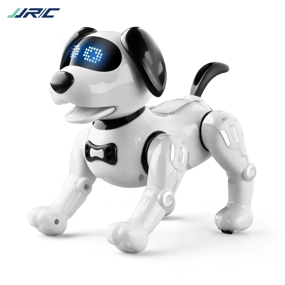 Робот-собака JJRC R19 с дистанционным управлением, электронная игрушка для домашних животных, программируемый робот для кормления, дистанционное управление, трюки для щенков, детская игрушка
Робот-собака JJRC R19 с дистанционным управлением, электронная игрушка для домашних животных, программируемый робот для кормления, дистанционное управление, трюки для щенков, детская игрушка