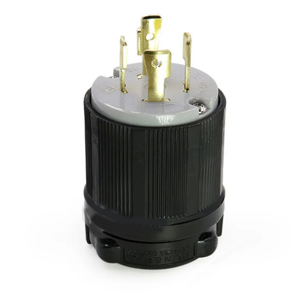 Power Industrial Socket Male L1530P Designed for High Performance Compatible with 12/4 10/4 or Larger Cables
Power Industrial Socket Male L1530P Designed for High Performance Compatible with 12/4 10/4 or Larger Cables