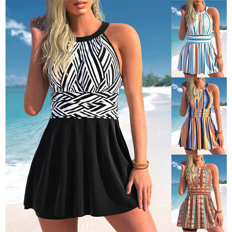 2023 Summer Regular Tankini New Design Printed Women's Swimwear Two Piece Swimwear Bikini Set Beach Wear Swimwear Swimwear Set
2023 Summer Regular Tankini New Design Printed Women's Swimwear Two Piece Swimwear Bikini Set Beach Wear Swimwear Swimwear Set