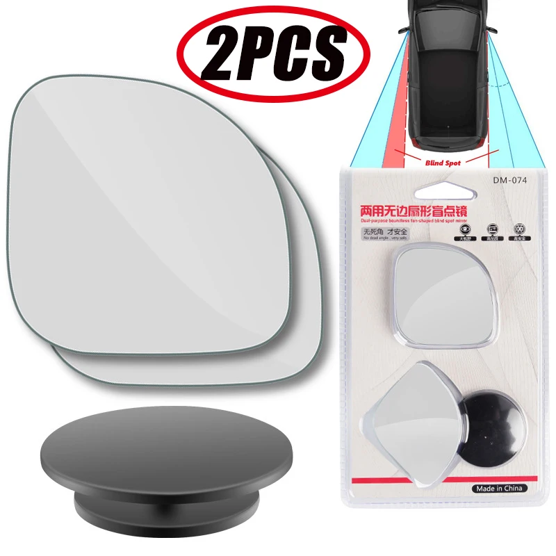 Car Blind Spot Mirror 360 Degree Rotating Frameless Auxiliary Rearview Mirror Auto Motorcycle Wide Angle Sector Mirrors 2pcs
Car Blind Spot Mirror 360 Degree Rotating Frameless Auxiliary Rearview Mirror Auto Motorcycle Wide Angle Sector Mirrors 2pcs