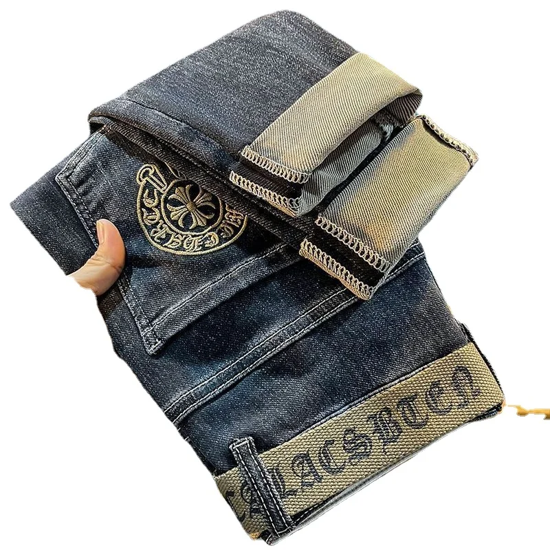 Fashion Brand Embroidery Spring Light Luxury Jeans for Men 2023 New Straight Stretch Slim Fit Trend Casual Long
Fashion Brand Embroidery Spring Light Luxury Jeans for Men 2023 New Straight Stretch Slim Fit Trend Casual Long