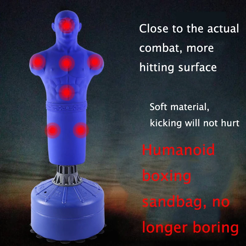Free shipping silicone humanoid sandbag human sandbag adult training tumbler boxing target foot target catharsis people
Free shipping silicone humanoid sandbag human sandbag adult training tumbler boxing target foot target catharsis people