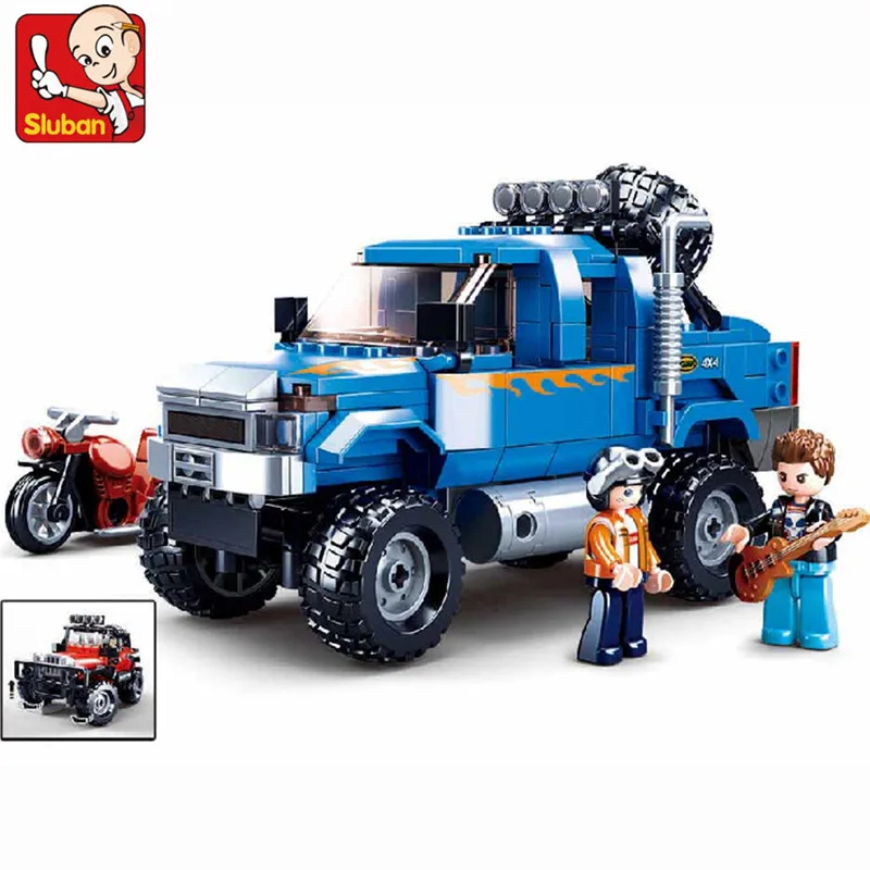 363PCS Heavy Truck Model Bricks City 4-wheel Drive Pickup Car Building Blocks Educational Toys for Children
363PCS Heavy Truck Model Bricks City 4-wheel Drive Pickup Car Building Blocks Educational Toys for Children