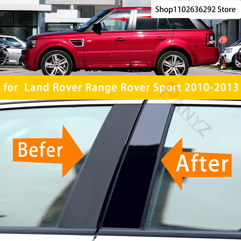 For Land Rover Range Rover Sport 2010-2013 New Hot 6PCS Polished Pillar Posts Window Trim Cover BC Column Sticker
For Land Rover Range Rover Sport 2010-2013 New Hot 6PCS Polished Pillar Posts Window Trim Cover BC Column Sticker