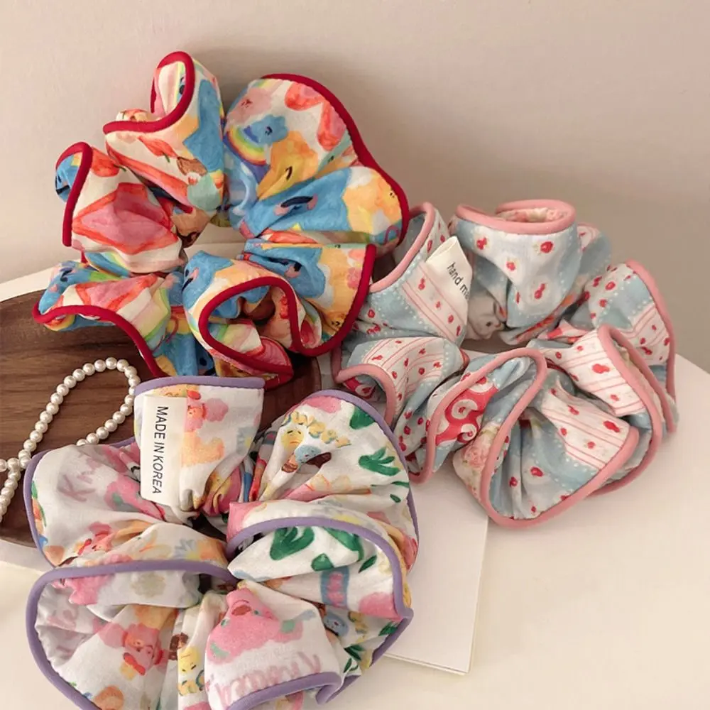 Rubber Band Sweet Scrunchies Exquisite Korean Style Hair Tie Printing Hair Rope Colorful Headwear Bear Ponytail Holder
Rubber Band Sweet Scrunchies Exquisite Korean Style Hair Tie Printing Hair Rope Colorful Headwear Bear Ponytail Holder