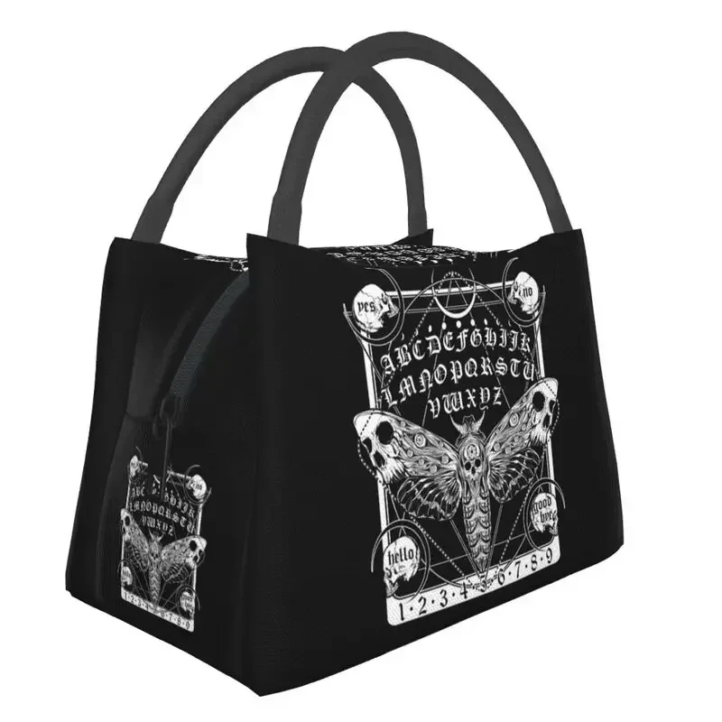 Death Moth Spirit Board Thermal Insulated Lunch Bag Gothic Ouija Witchcraft Resuable Lunch Box for Women Kids Picnic Food Bags
Death Moth Spirit Board Thermal Insulated Lunch Bag Gothic Ouija Witchcraft Resuable Lunch Box for Women Kids Picnic Food Bags