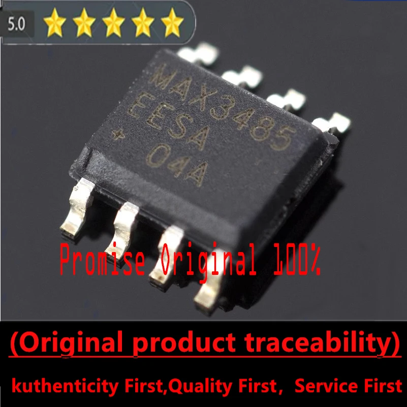 Promise to original 100% MAX3485ESA+T SOIC-8 3.3V 10Mbps true RS-485/RS-422 transceiver chip
Promise to original 100% MAX3485ESA+T SOIC-8 3.3V 10Mbps true RS-485/RS-422 transceiver chip