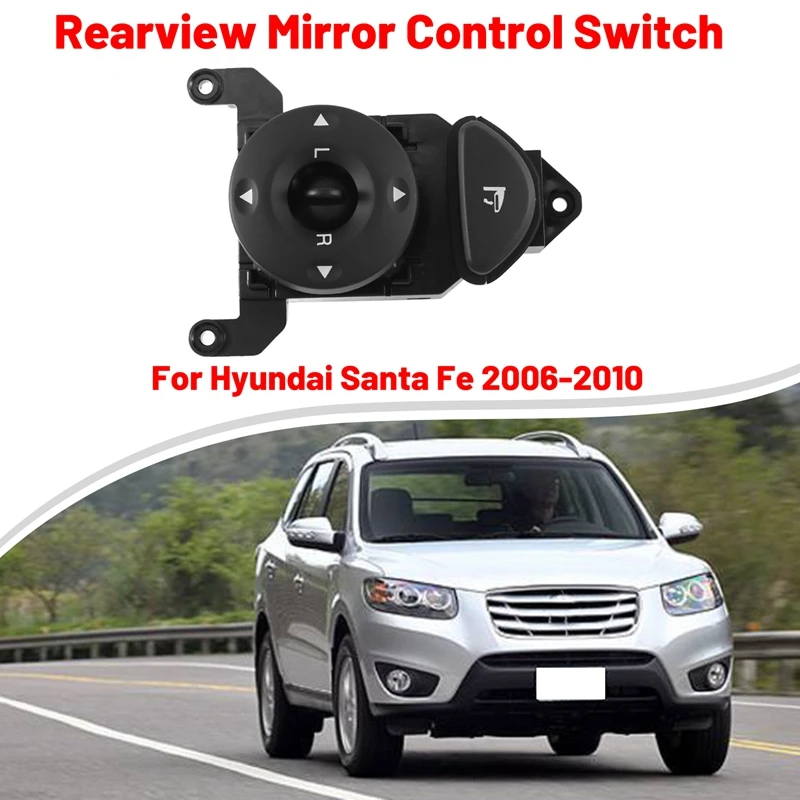 Car Rearview Mirror Control Switch LH Rearview Mirror Switch For Hyundai Santa Fe 2006-2010 935732B100 93573-2B100
Car Rearview Mirror Control Switch LH Rearview Mirror Switch For Hyundai Santa Fe 2006-2010 935732B100 93573-2B100